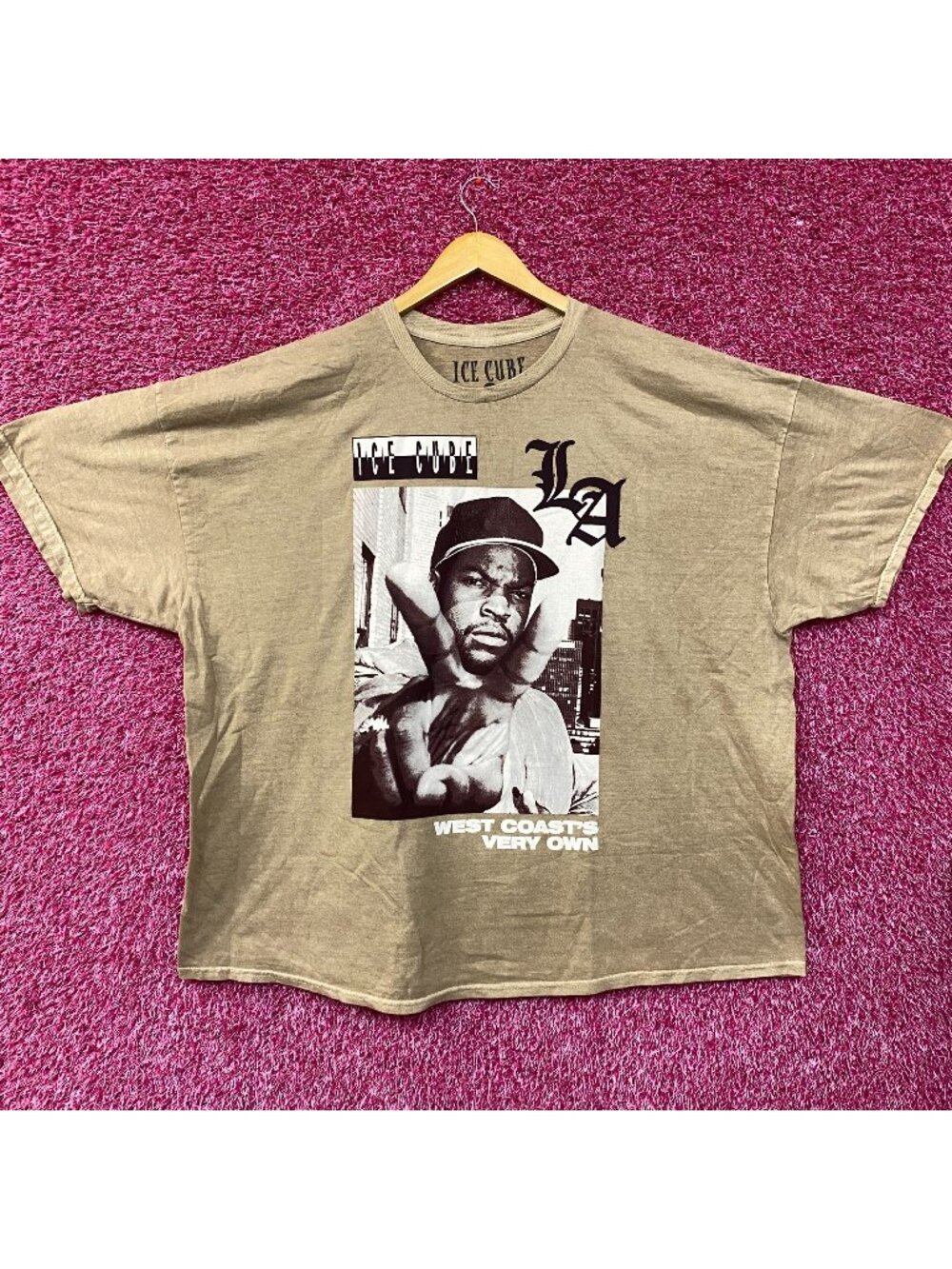 Ice Cube LA Boys West Coast Graphic Design T-Shirt 3XL